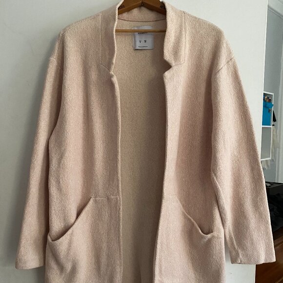 Long Cardigan in Dusty Rose - Picture 1 of 3